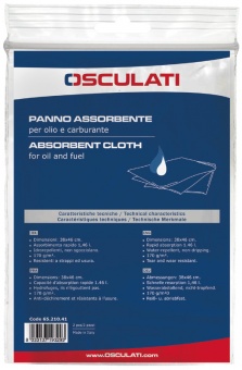 Osculati 65.210.41 - Впитывающие салфетки 2 шт для масла и топлива 